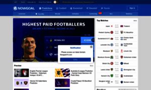 www.nowgoal. com|Live Soccer Scores, Results, Betting Odds .